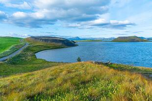 Skutustadirkrater am Myvatnsee