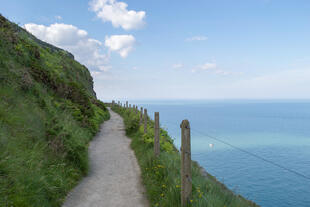 Wanderweg von Bray nach Greystone