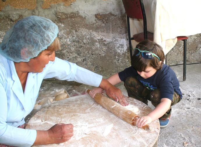 Lavashbrot backen 