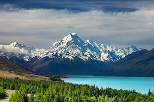 Mount Cook und Lake Pukaki