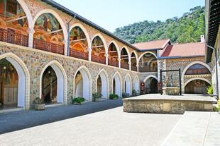 Der Innenhof des Klosters