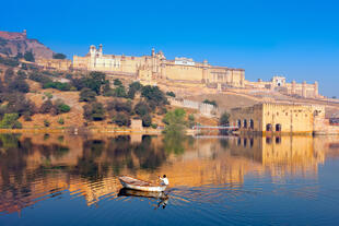 Maota See und Amber Fort