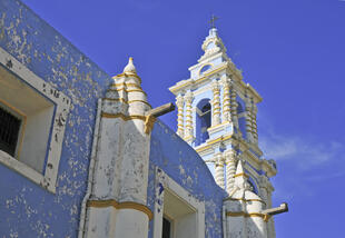 Traditionelle Architektur in Puebla