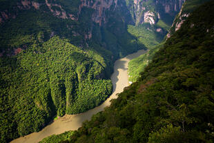 Blick über Sumidero Canyon