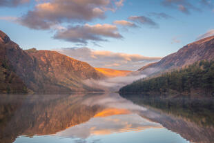 Upper Lake im Glendalough Tal