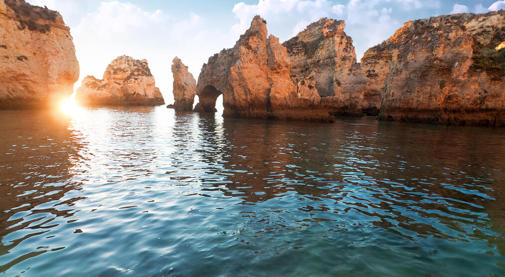 Felsen der Ponta da Piedade 