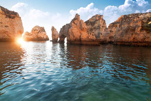 Felsen der Ponta da Piedade 