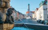 Herkulesstatue in Augsburg