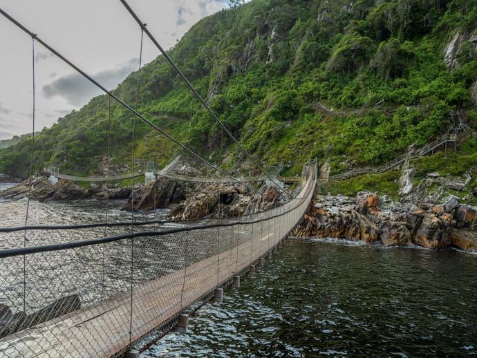 Tsitsikamma Nationalpark Hängebrücke