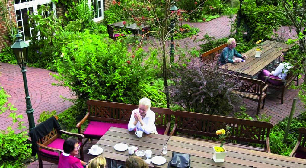 Garten im Hotel Kunzehof