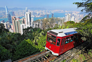 Bahn zum Victoria Peak