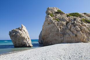 Kalksandstein von Petra Tou Romiou