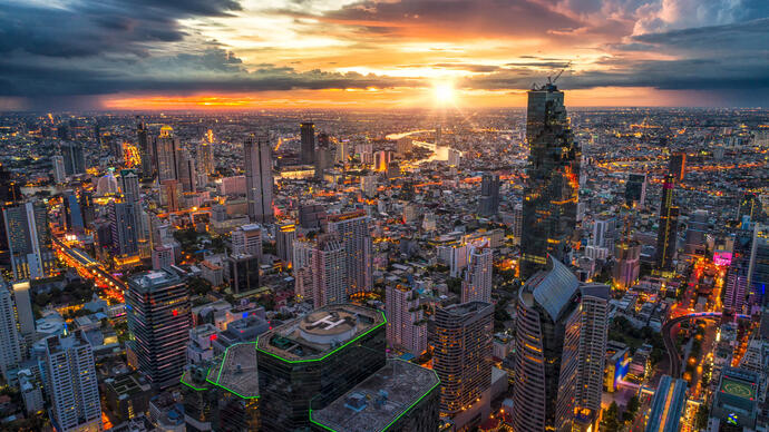 Bangkok Skyline