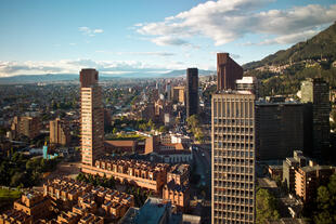 Blick auf Bogota