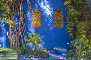 Architektur im Jardins Majorelle