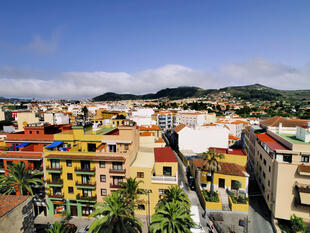 Blick auf San Cristobal de la Laguna