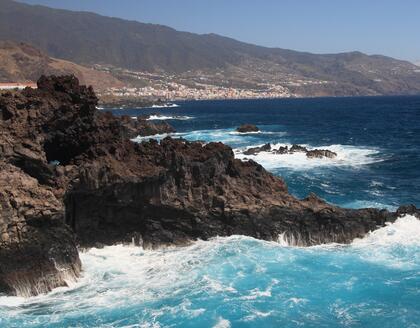 Der Lavastrand Playa de Los Cancajos