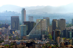 Skyline von Mexiko Stadt