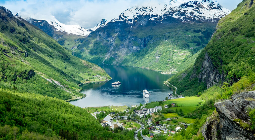 Fjorde in Norwegen