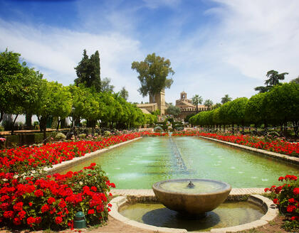 Garten bei Alcazar