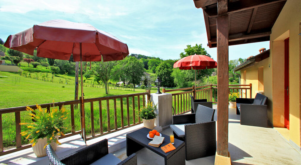 Terrasse mit Ausblick