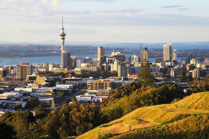 Blick auf Auckland