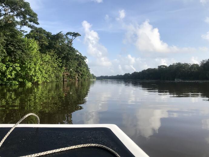 Bootsfahrt im Tortuguero Nationalpark