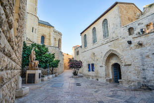 Straßen der Altstadt von Jerusalem