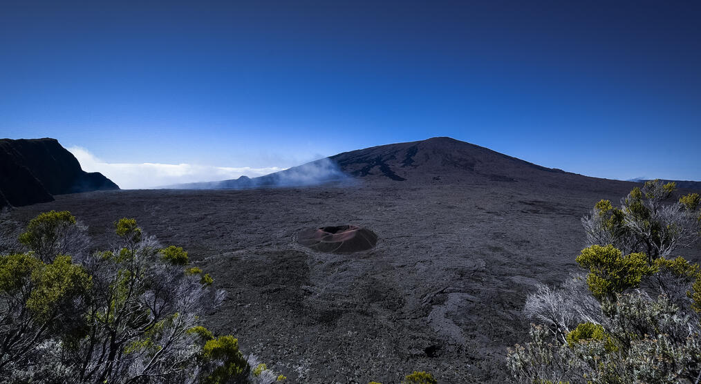 Aussenansicht des Piton de la Fournaise