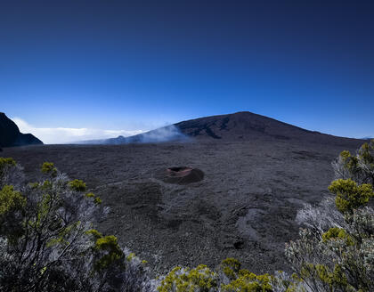 Aussenansicht des Piton de la Fournaise