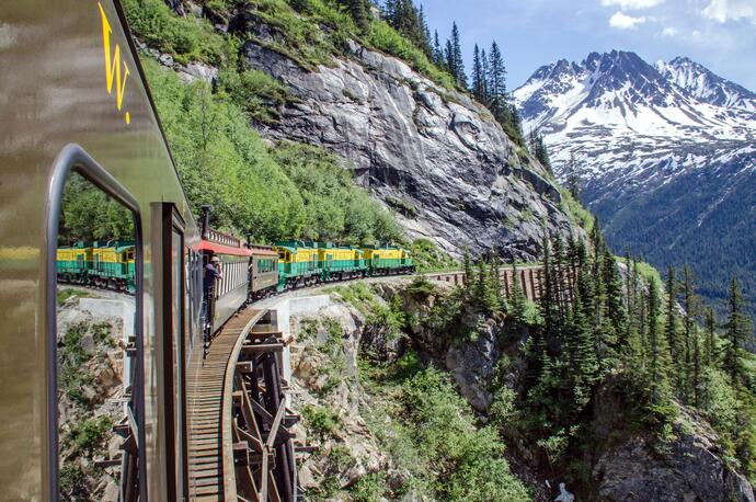 White Pass nach Skagway