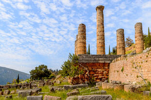 Apollo-Tempel in Delphi