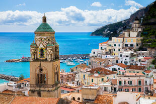 Blick auf Amalfi