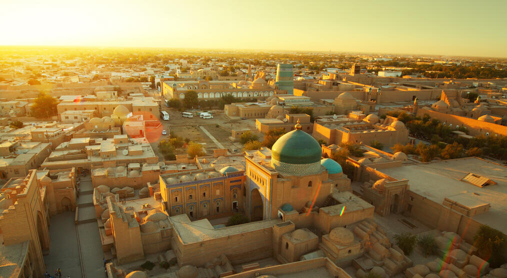 Blick auf Khiva