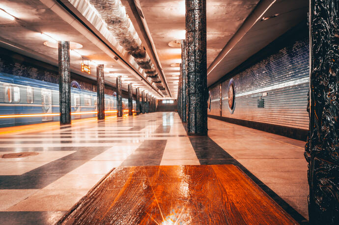 U-Bahn Station in Taschkent 