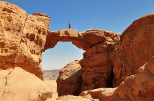 Wadi Rum Steinbrücke