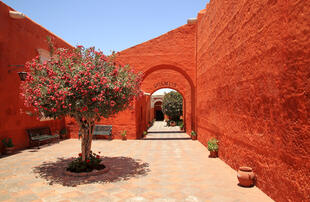 Architektur im Kloster Santa Catalina