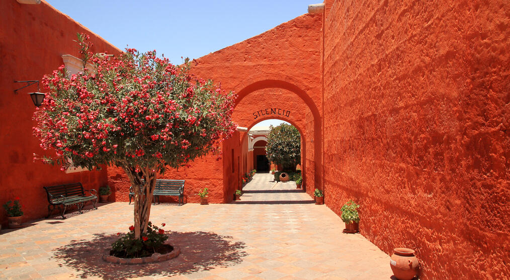 Architektur im Kloster Santa Catalina