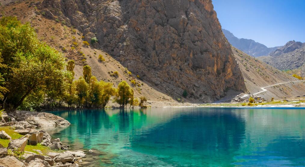 Kristallklares Wasser der Seven Lakes