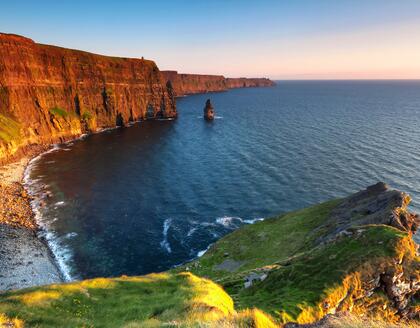 Cliffs of Moher bei Sonnenuntergang