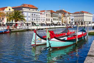 Gondelboote in Aveiro