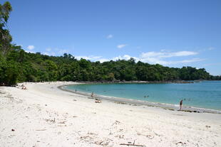 Strand an der Pazifikküste