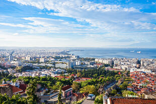 Panoramablick über Thessaloniki