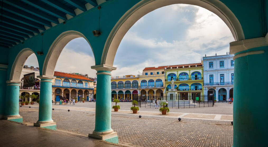 Plaza Vieja in Havanna