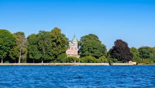 Blick auf die Insel Djurgården