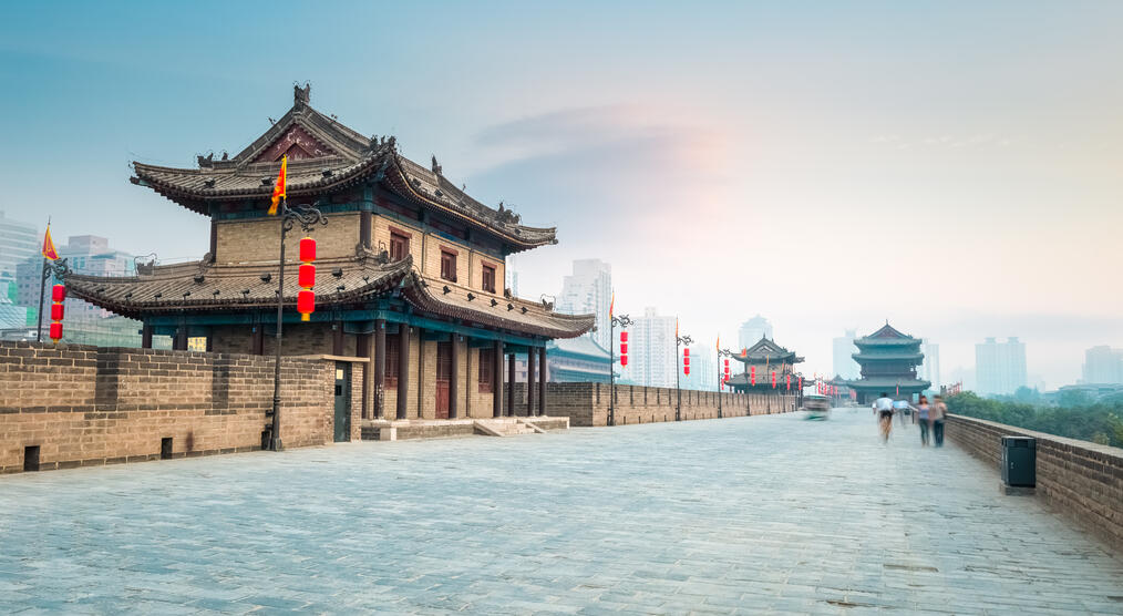 Stadtmauer in Xi'An