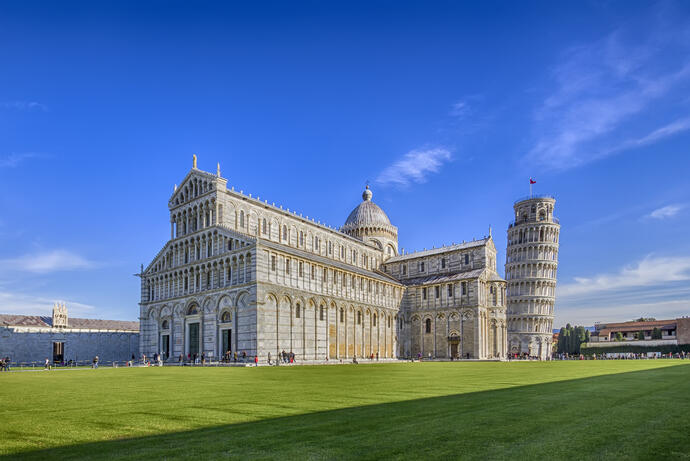 Der schiefe Turm von Pisa