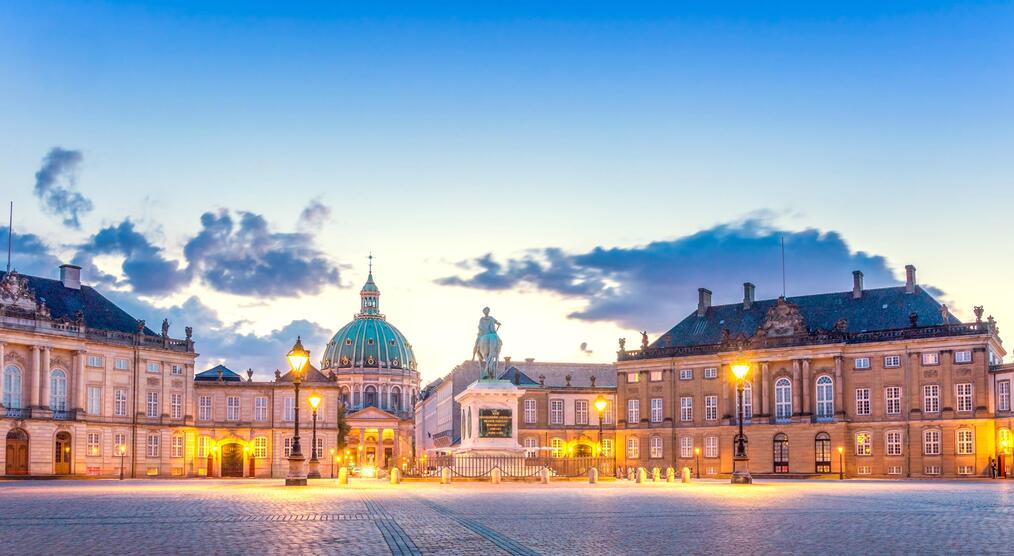 Amalienborg Kopenhagen Dänemark Reisen