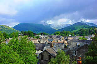 Blick über Ambleside 