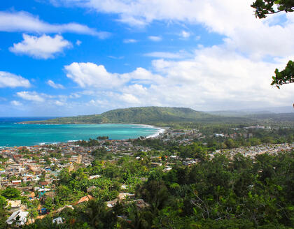 Panorama von Baracoa